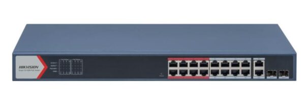 سوتش من  HIKVISION  مداخل 16 طاقة ذاتية - 10/100