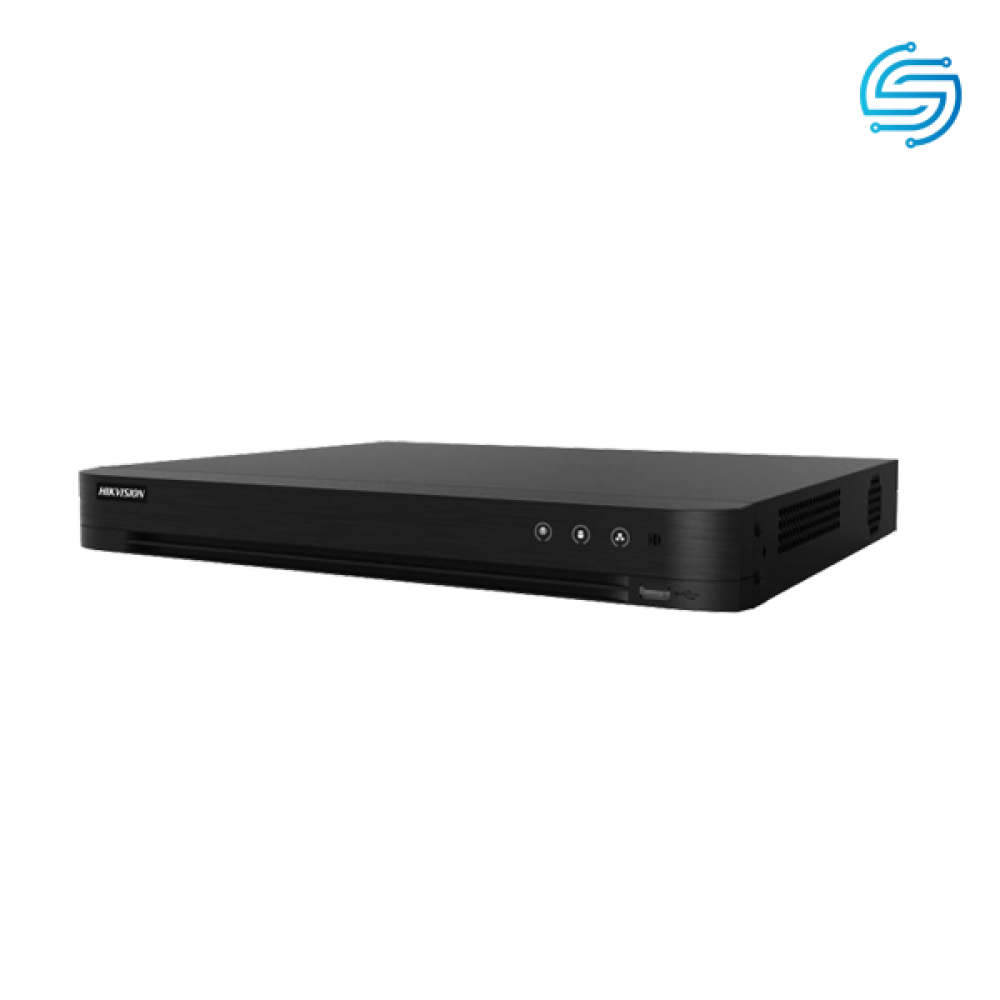 جهاز تسجيل HIKVISION مخارج 16 دقة 5 ميجا - DVR يدعم الذكاء الصناعي - يدعم كاميرات بدقة 8MP
