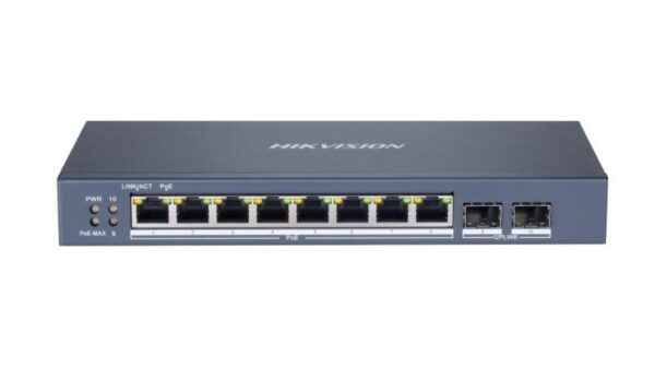 سوتش من  HIKVISION  مداخل 8 طاقة ذاتية - 10/00/1000